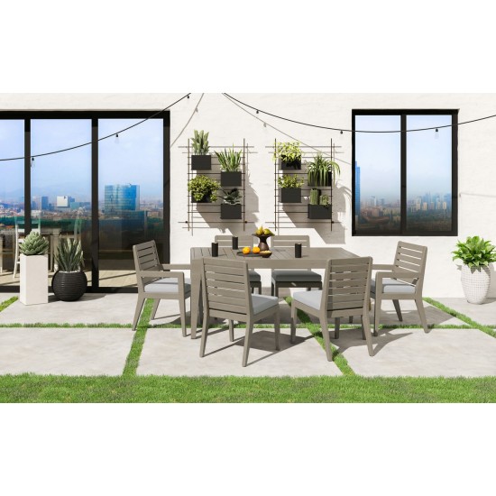 Sustain Outdoor Dining Table and Six Chairs by homestyles, 5675-318180Q