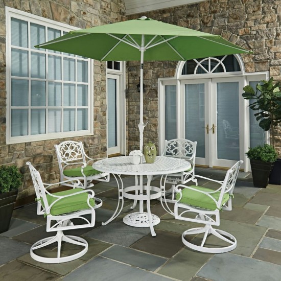 Sanibel 6 Piece Outdoor Dining Set by homestyles, 6652-3256C