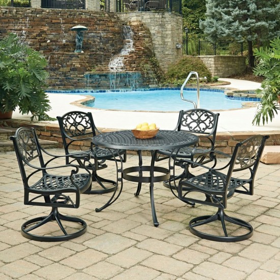Sanibel 5 Piece Outdoor Dining Set by homestyles, 6654-305