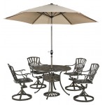 Grenada 6 Piece Outdoor Dining Set by homestyles, 6661-3056