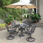 Grenada 6 Piece Outdoor Dining Set by homestyles, 6661-3056