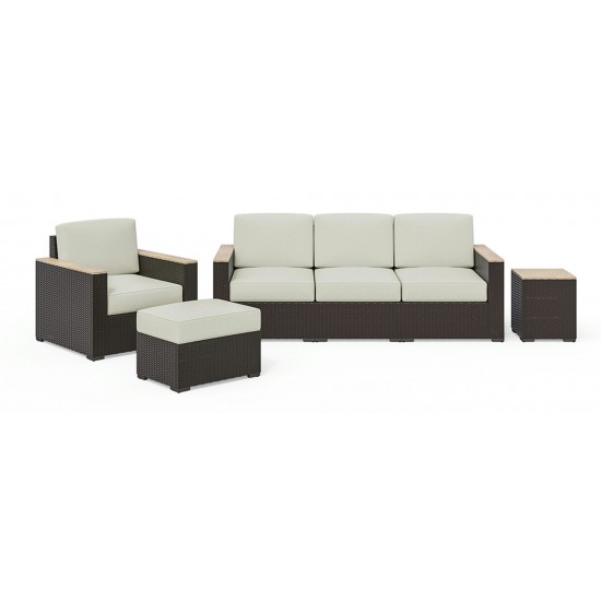 Palm Springs Outdoor Sofa, Arm Chair, Ottoman and Side Table by homestyles