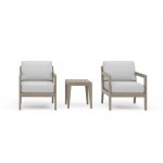 Sustain Outdoor Lounge Armchair Pair and End Table by homestyles