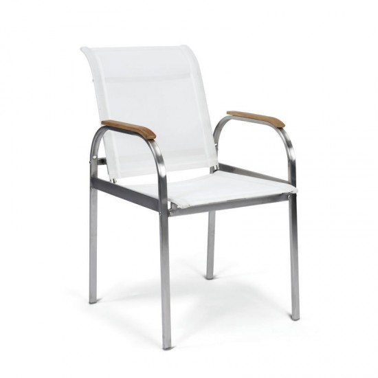 Aruba Outdoor Chair Pair by homestyles, Off-White