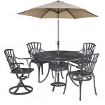 Grenada 6 Piece Outdoor Dining Set by homestyles, 6661-32586