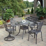 Grenada 5 Piece Outdoor Dining Set by homestyles, 6661-3058