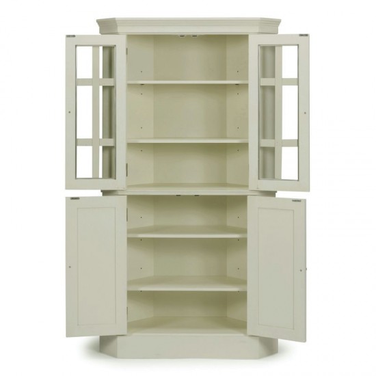 Bay Lodge Corner China Cabinet by homestyles