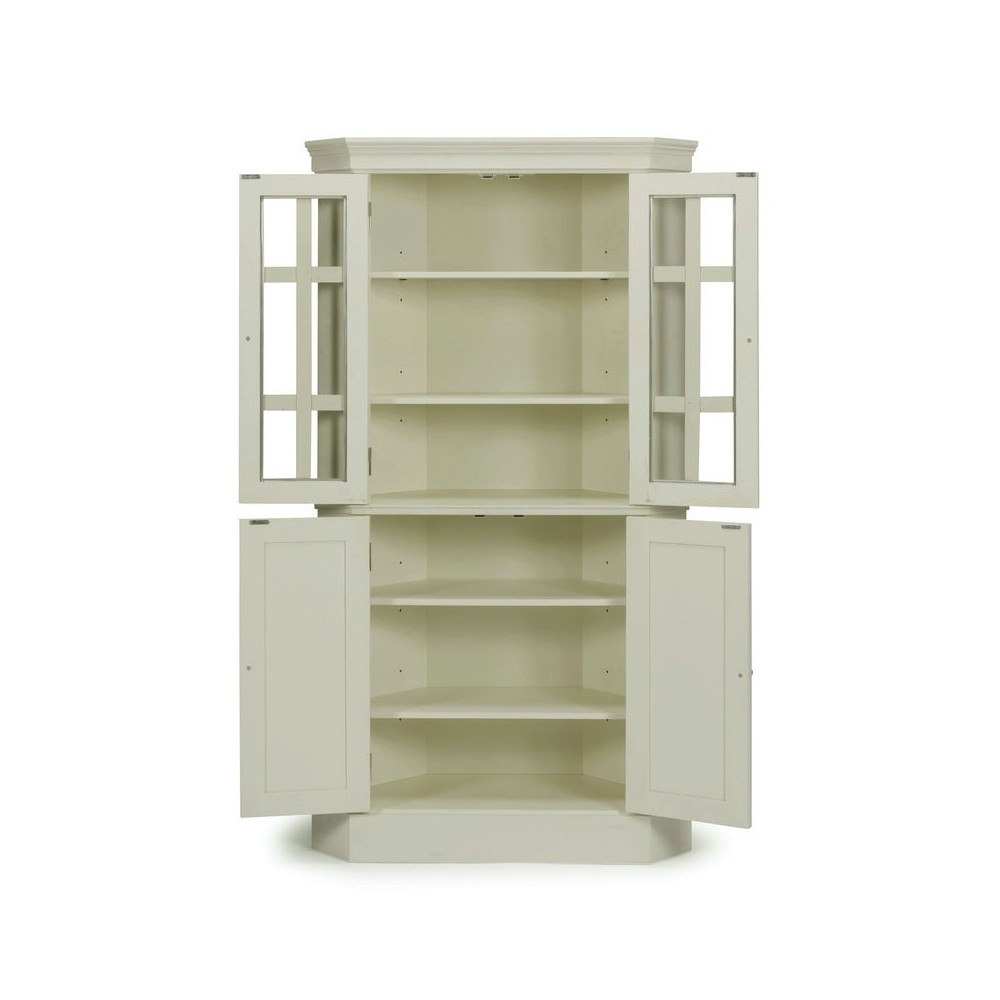 Bay Lodge Corner China Cabinet by homestyles