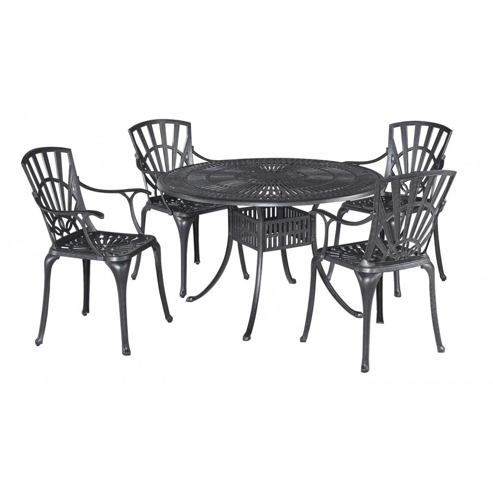 Grenada 5 Piece Outdoor Dining Set by homestyles, 6660-328