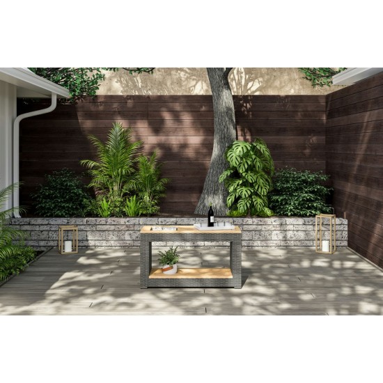 Boca Raton Outdoor Sofa Table by homestyles