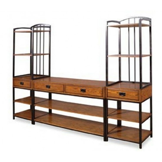 Modern Craftsman Media Stand by homestyles