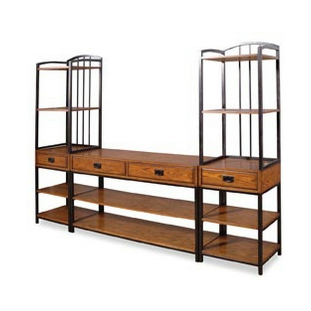 Modern Craftsman Media Stand by homestyles