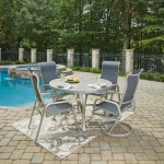 Captiva 5 Piece Outdoor Dining Set by homestyles, 6700-3215