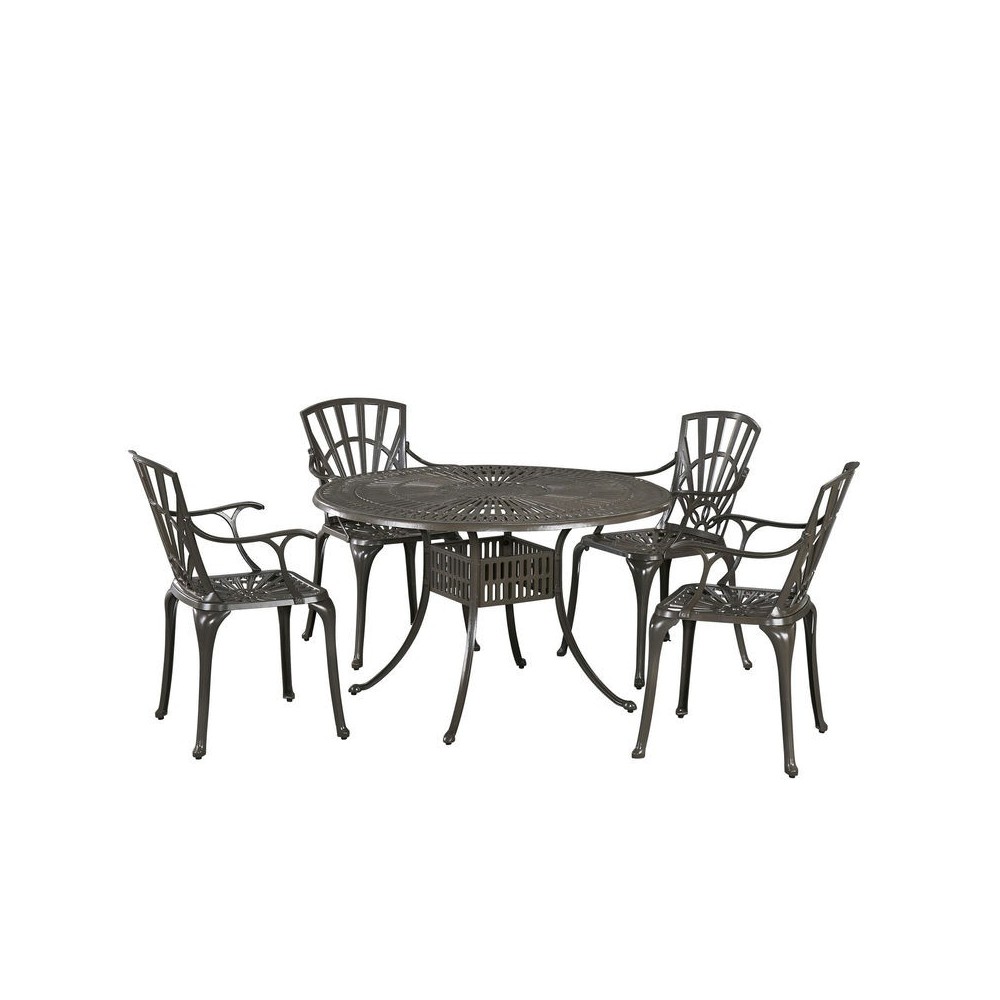 Grenada 5 Piece Outdoor Dining Set by homestyles, 6661-328