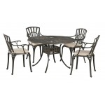 Grenada 5 Piece Outdoor Dining Set by homestyles, 6661-328C