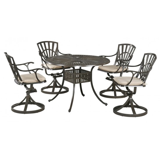 Grenada 5 Piece Outdoor Dining Set by homestyles, 6661-305C