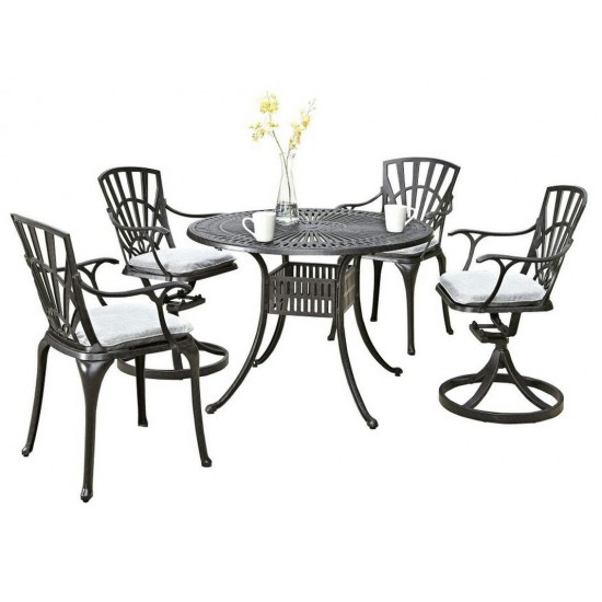 Grenada 5 Piece Outdoor Dining Set by homestyles, 6660-3058C