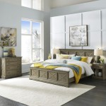 Walker King Bed, Nightstand and Chest by homestyles