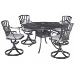 Grenada 5 Piece Outdoor Dining Set by homestyles, 6660-325C