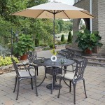 Grenada 6 Piece Outdoor Dining Set by homestyles, 6661-3286C