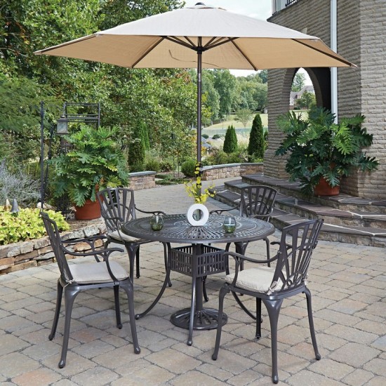 Grenada 6 Piece Outdoor Dining Set by homestyles, 6661-3286C