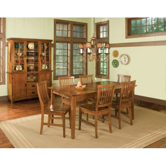 Lloyd 7 Piece Dining Set by homestyles, Brown