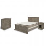 Walker Queen Bed, Nightstand and Chest by homestyles