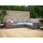 Boca Raton Outdoor 6 Seat Sectional by homestyles