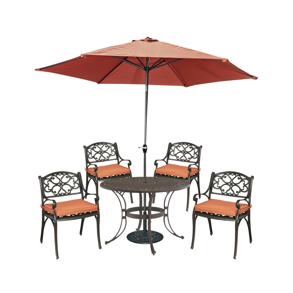 Sanibel 6 Piece Outdoor Dining Set by homestyles, 6655-3286C