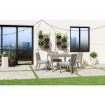 Sustain Outdoor Dining Table and Four Chairs by homestyles, 5675-37-80Q