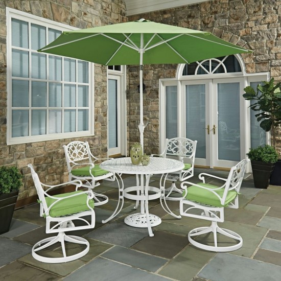 Sanibel 6 Piece Outdoor Dining Set by homestyles, 6652-3056C