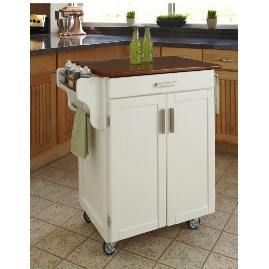 Cuisine Cart Kitchen Cart by homestyles, 9001-0026G