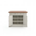 Americana Kitchen Island by homestyles, Off-White