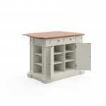 Americana Kitchen Island by homestyles, Off-White