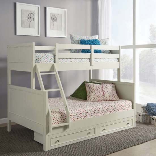 Century Twin Over Full Bunk Bed by homestyles, 5530-55D