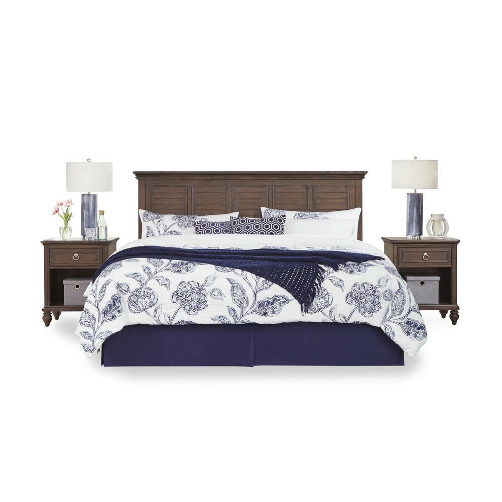 Marie King Headboard and Two Nightstands by homestyles