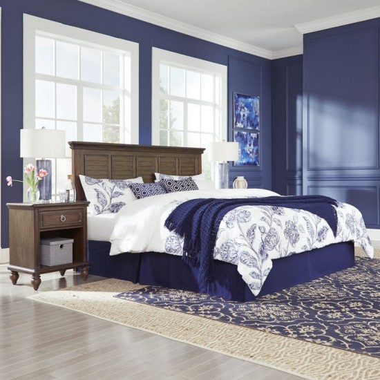 Marie King Headboard and Two Nightstands by homestyles