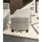 Blake Ottoman by homestyles, Tan