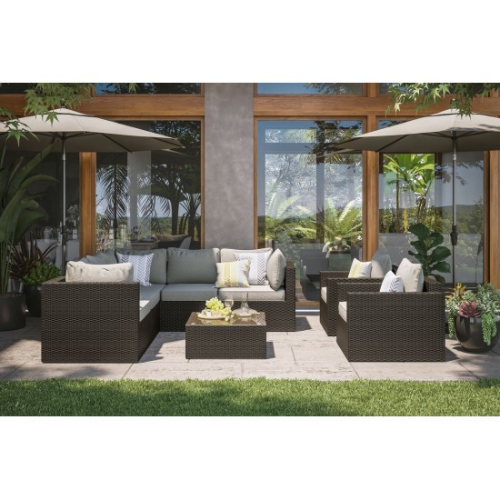 Cape Shores 4-Piece Sectional Set by homestyles