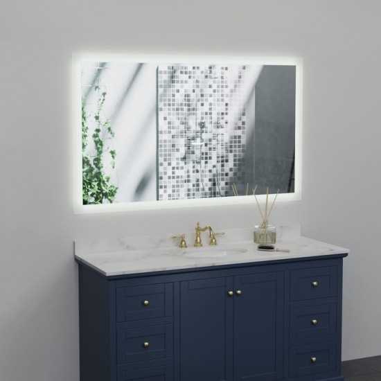 Arpella Puralite 60 in. x 36 in. LED Wall Mounted Backlit Vanity Mirror
