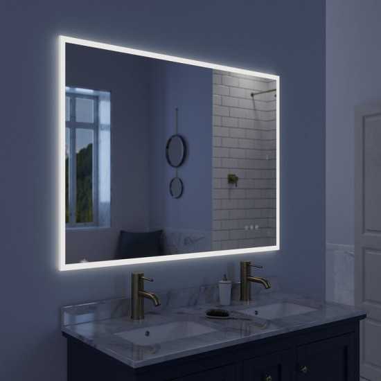 Arpella Lucent 48 in. x 36 in. Wall Mounted LED Vanity Mirror