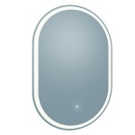 Grace 24x36 Oval Frameless LED Mirror with Memory Dimmer and Defogger