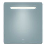 Florence 34x36 Contemporary Lighted Mirror with Memory Dimmer and Defogger