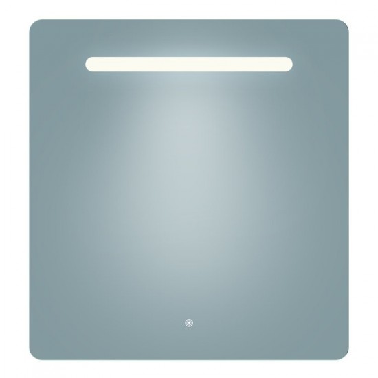 Florence 34x36 Contemporary Lighted Mirror with Memory Dimmer and Defogger