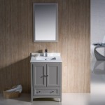 Fresca Oxford 24" Gray Traditional Bathroom Vanity