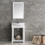 Fresca Hartford 24" White Traditional Bathroom Vanity