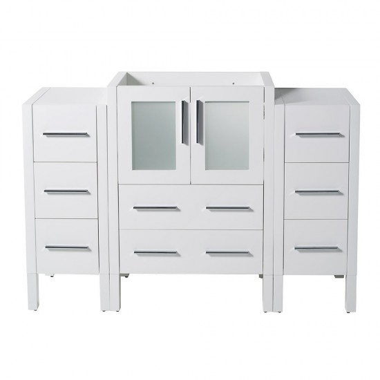 Fresca Torino 48" White Modern Bathroom Cabinets