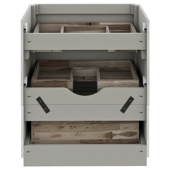 Fresca Formosa 29" Floor Standing Modern Bathroom Cabinet in Ash