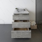 Fresca Formosa 29" Floor Standing Modern Bathroom Cabinet in Ash