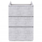Fresca Formosa 23" Floor Standing Modern Bathroom Cabinet in Rustic White